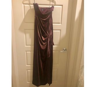 Formal velvet Marciano gown